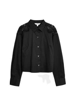 Marks & Spencer CUTWORK DETAIL - Camicia - black