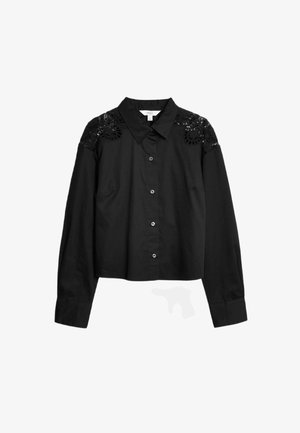 Marks & Spencer CUTWORK DETAIL - Chemisier - black