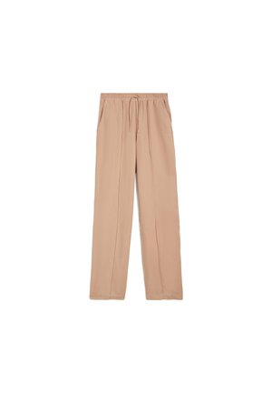 Pantalones deportivos - warm taupe