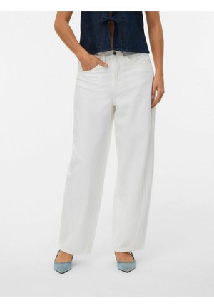 VMZELDA BARREL FIT  - Wide Leg - bright white