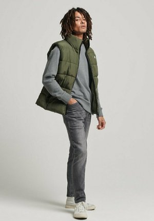 Superdry & Co Vest - dark moss