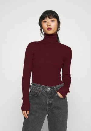 ROLL NECK - Svetr - burgundy