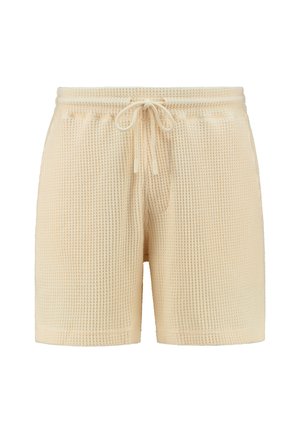 Shiwi OSCAR WAFFLE STRUCTURE - Shorts - light beige