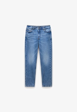 Napapijri CIMONDE - Calças de ganga de perna direita - light-blue denim