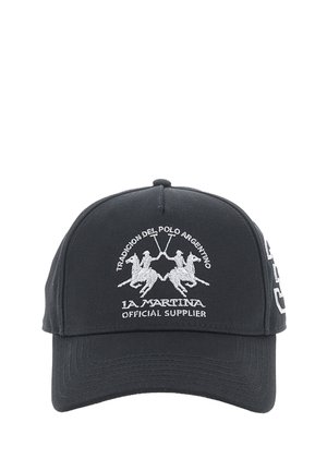 La Martina BASEBALL - Cappellino - black silver