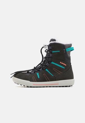 LUCY GTX HI JR UNISEX - Zimné čižmy - anthrazit/arktis