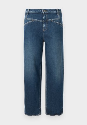 STOVER  - Jeans baggy - dark blue