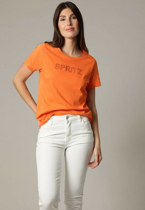 SPRITZI - T-shirt imprimé - Orange