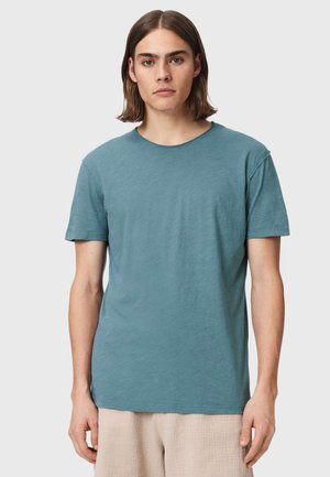 AllSaints, FIGURE SHORT SLEEVE CREW - T-paita - blue