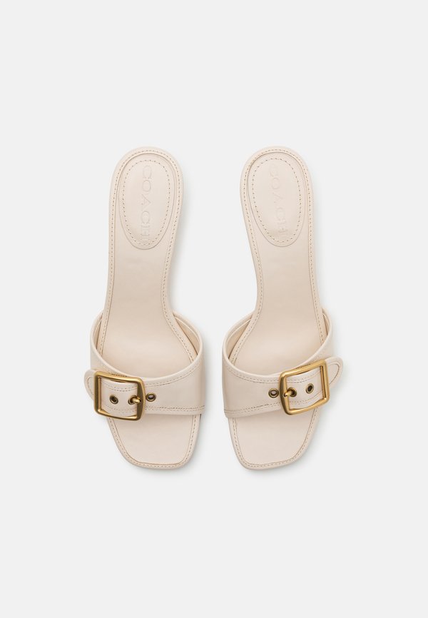 MARGOT - Heeled mules - chalk4