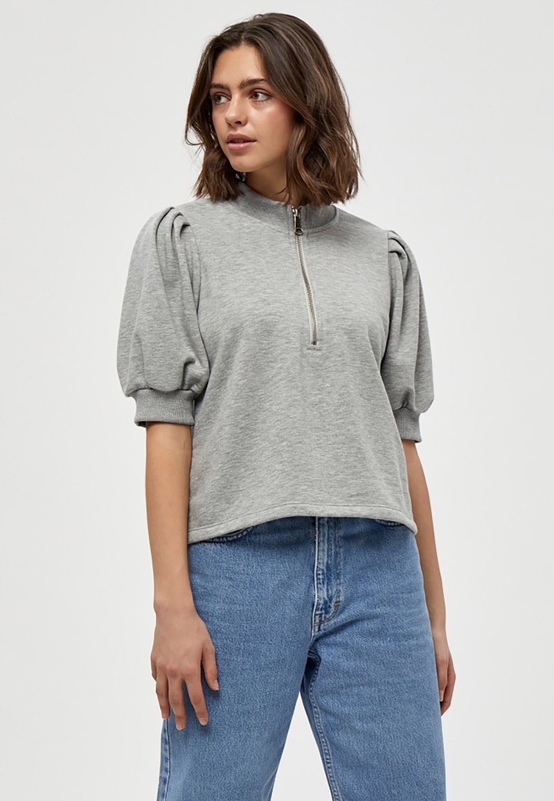 Damen T-Shirts | Minus BISCA T-Shirt print light grey melange/grau - RE94890 Damen T-Shirts | Minus BISCA T-Shirt print light grey melange/grau - RE94890
