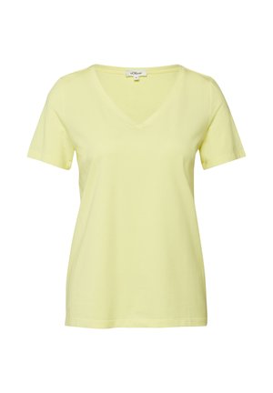 s.Oliver T-SHIRT - T-Shirt basic - gelb