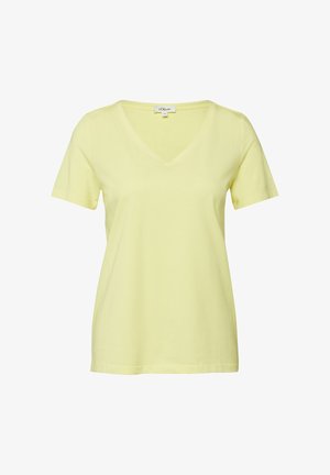 s.Oliver T-SHIRT - T-Shirt basic - gelb