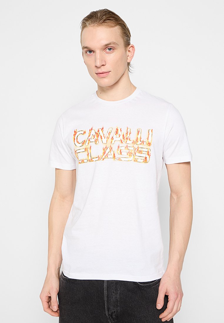 Cavalli Class T-shirt print wit