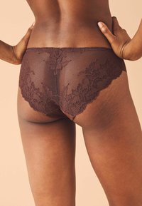 Next BRAZILIAN THREE PACK - Slip - black chocolate brown tan brown