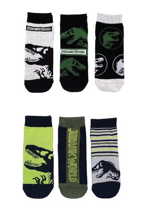 JURASSIC WORLD  6 PACK - Socks - mehrfarbig