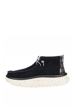 Wendy Peak Hi Suede - Stiefelette - Bottines à lacets - black