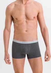Hanro ESSENTIALS 2 PACK - Boxerkalsong - ruby/coal melange