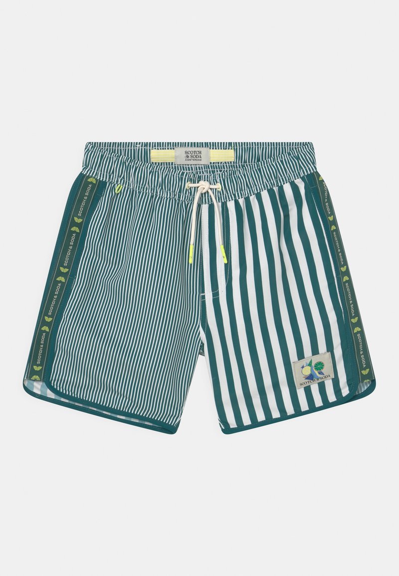 Scotch & Soda MID LENGTH SPORTY SWIM Badeshorts green/grün Zalando.de
