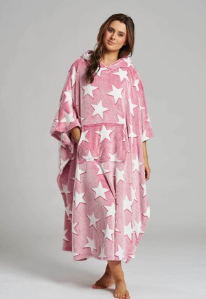 STAR LUXURY - SNUGGLE PONCHO
 - Dressing gown - pink