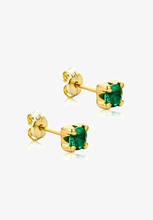 DIAMANT L'ÉTERNEL, CREATED EMERALD - Kolczyki