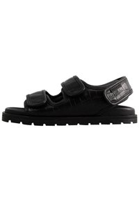 GANT Riemensandalette - blk croco optic