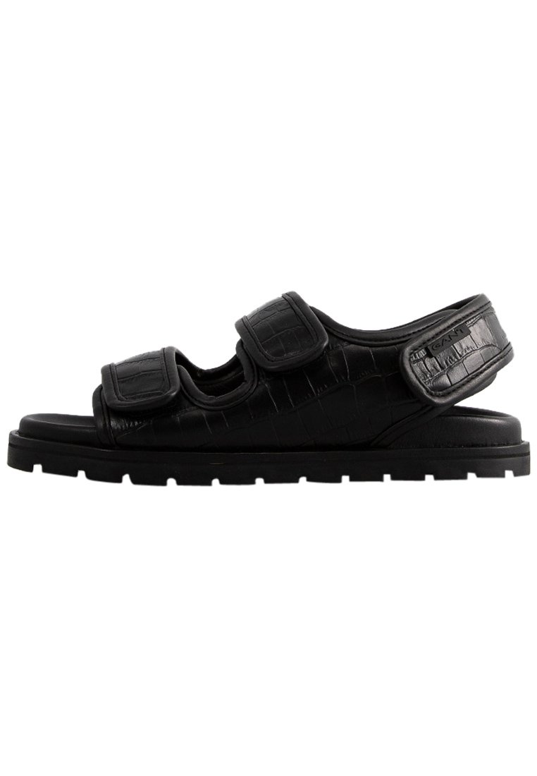 GANT Riemensandalette - blk croco optic