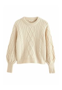 Laura Ashley CABLE  - Džemperis - cream