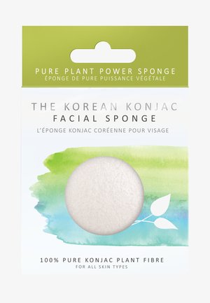 KONJAC FACIAL SPONGE - Skincare tool - white