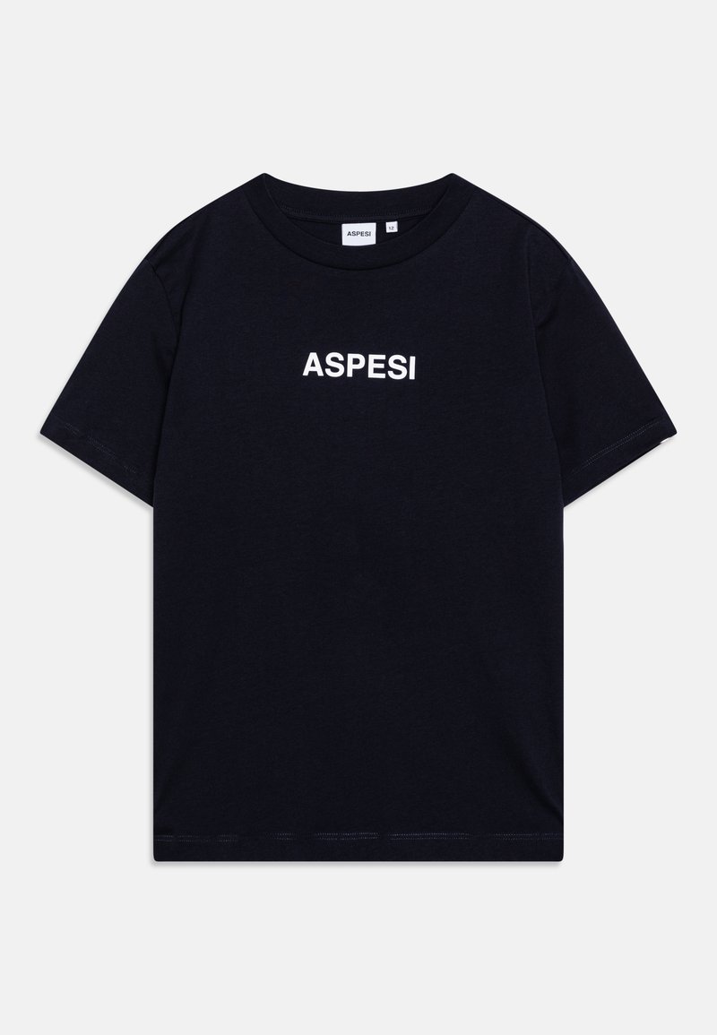 ASPESI T-shirt print blauw ASPESI T-shirt print blauw