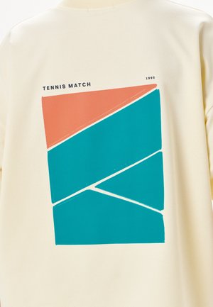 MIRONS, T-SHIRT - T-Shirt print - beige