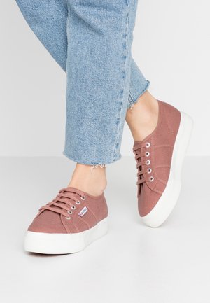 Sneaker low - dark red