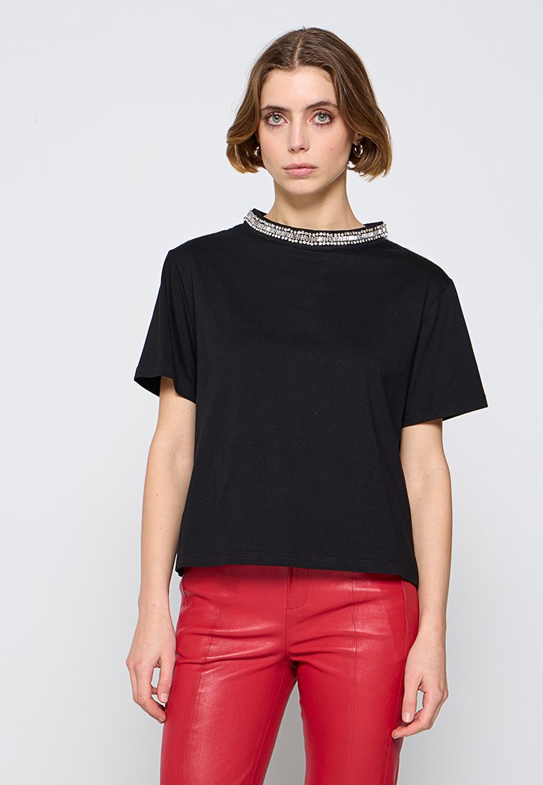 Twinset ACTITUDE T-shirt print zwart Twinset ACTITUDE T-shirt print zwart