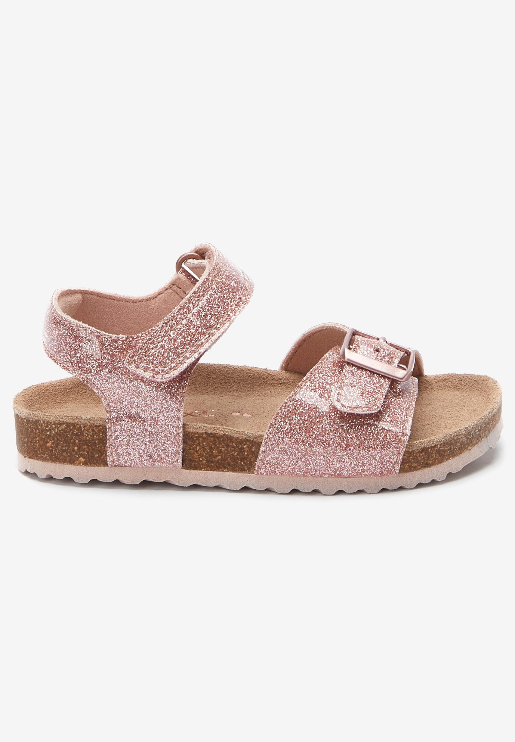 rose gold baby sandals