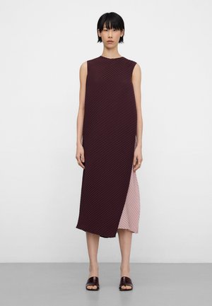 CRINKLE LAYERED  - Jerseyjurk - burgundy pink