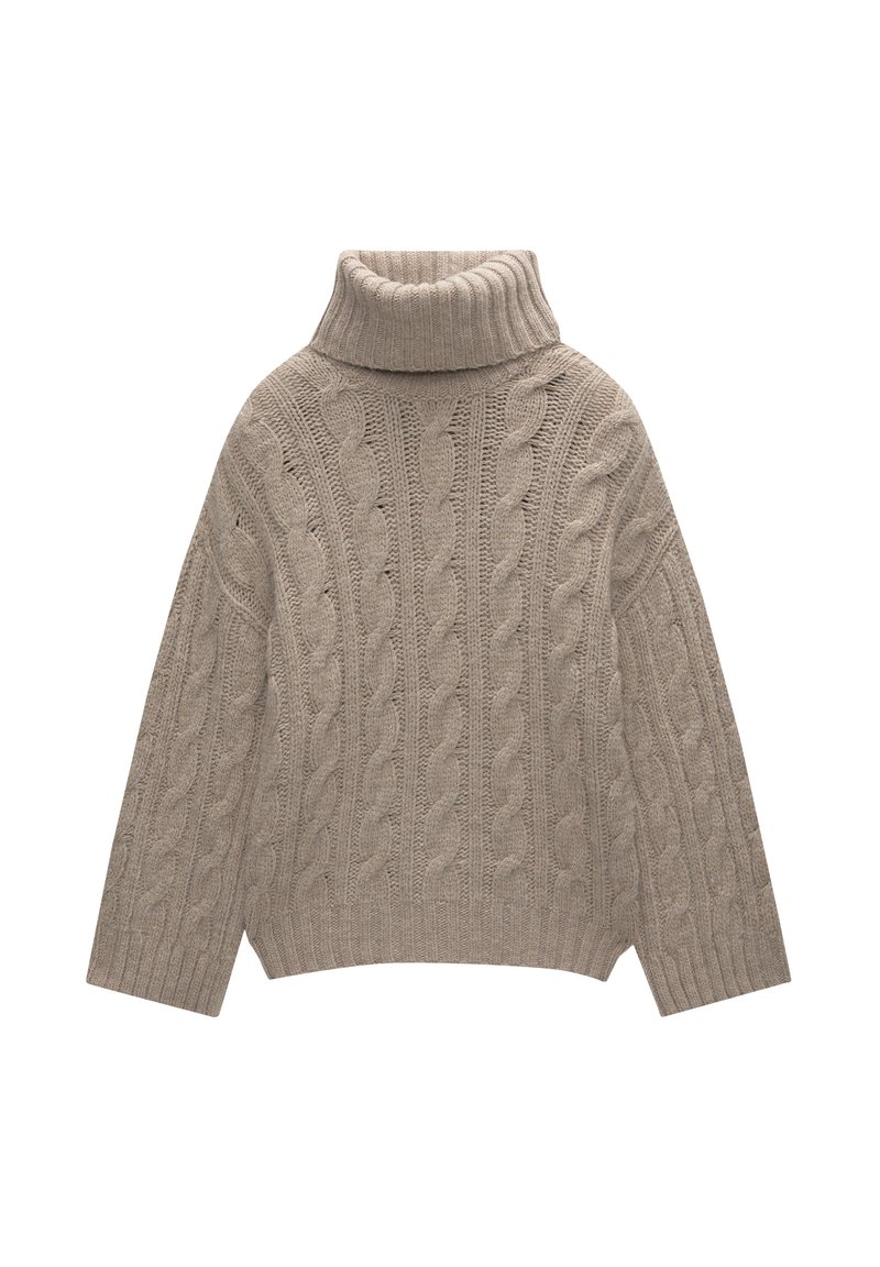 PULL&BEAR Trui zandkleur PULL&BEAR Trui zandkleur