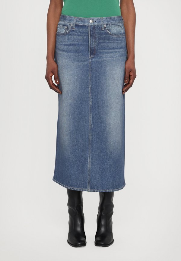 MIRAMAR GILLIAN MIDI SKIRT - Denim skirt - cosmos