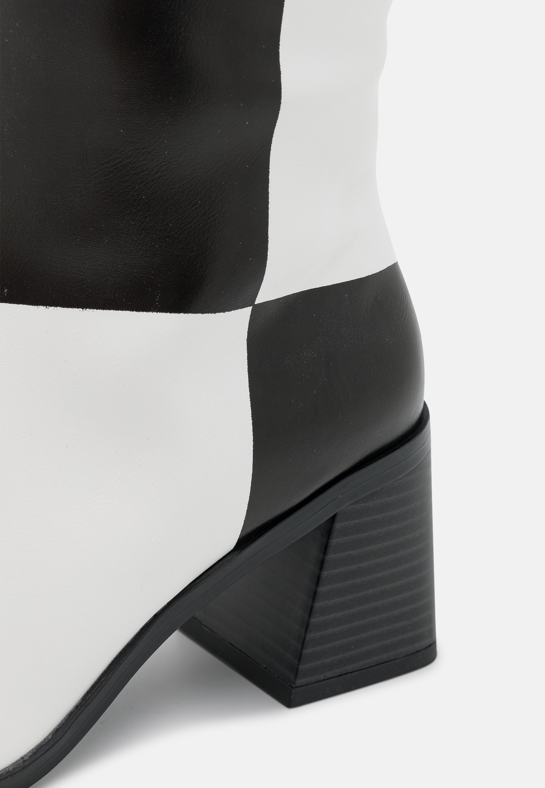 monki checkered boots