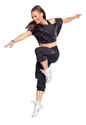 FUNCTIONAL DANCE-TOP DT104 - Tricou basic - black