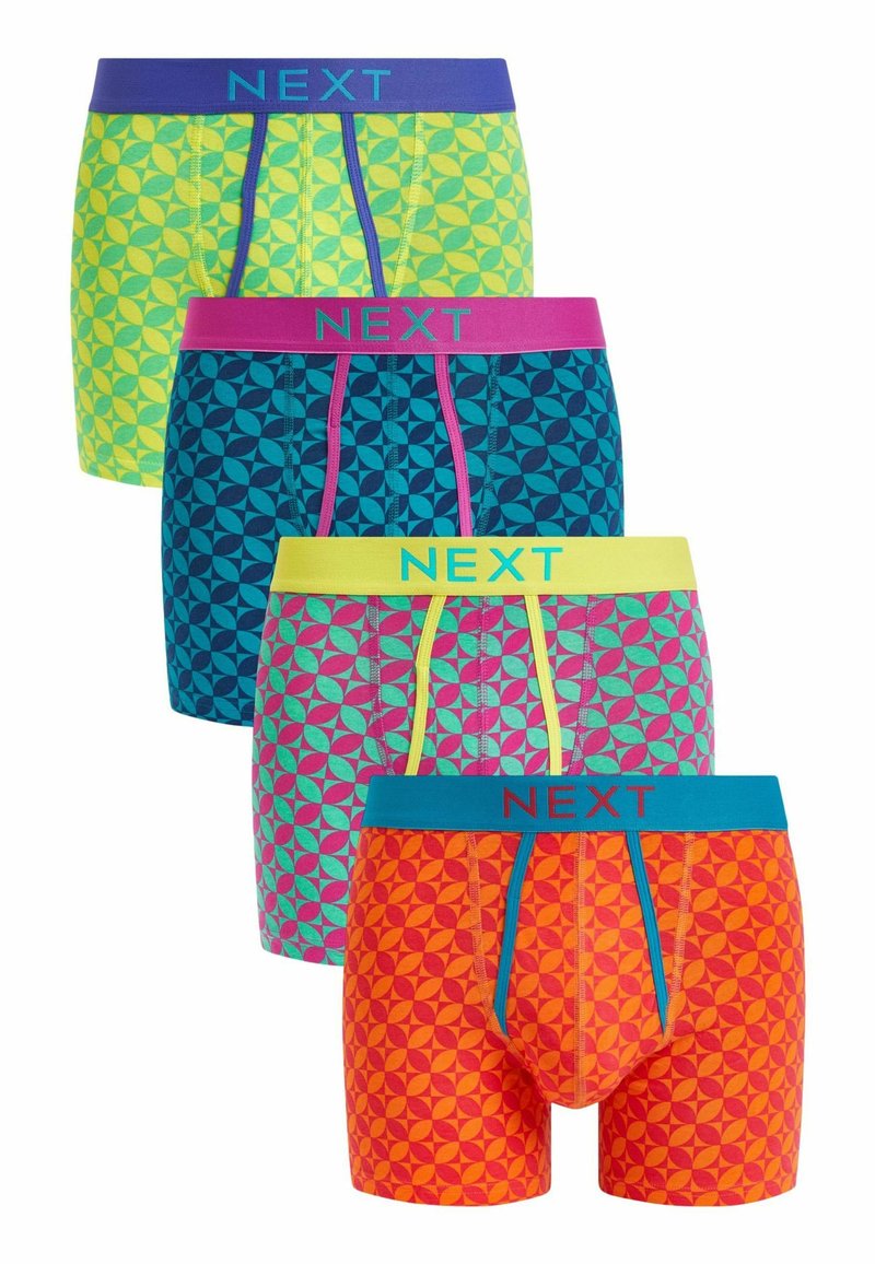Next 4 PACK - Bokserit - bright geo pattern