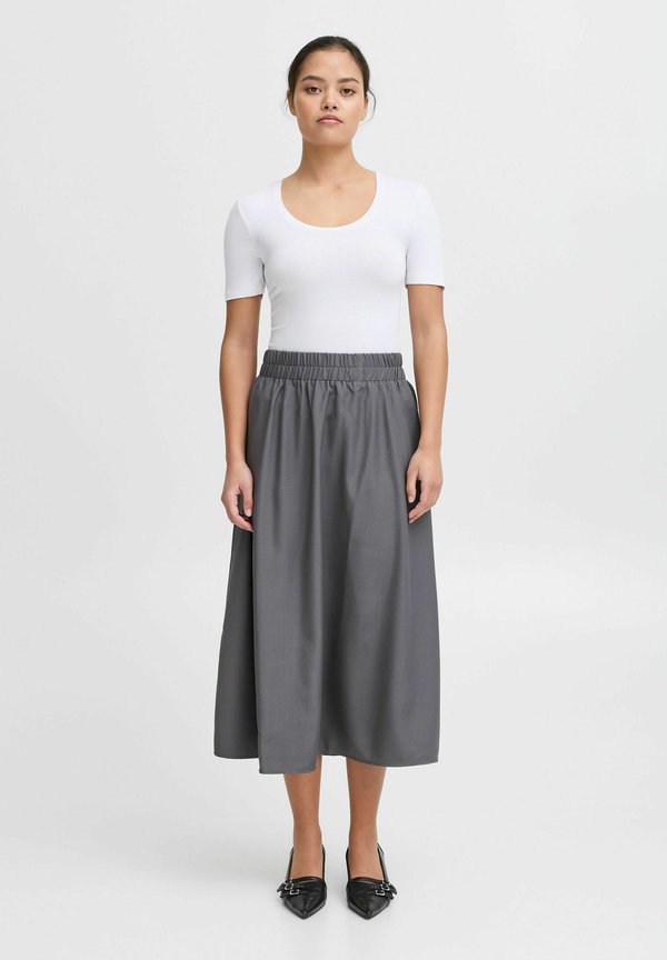 IXDORTHEA - A-line skirt - forged iron2