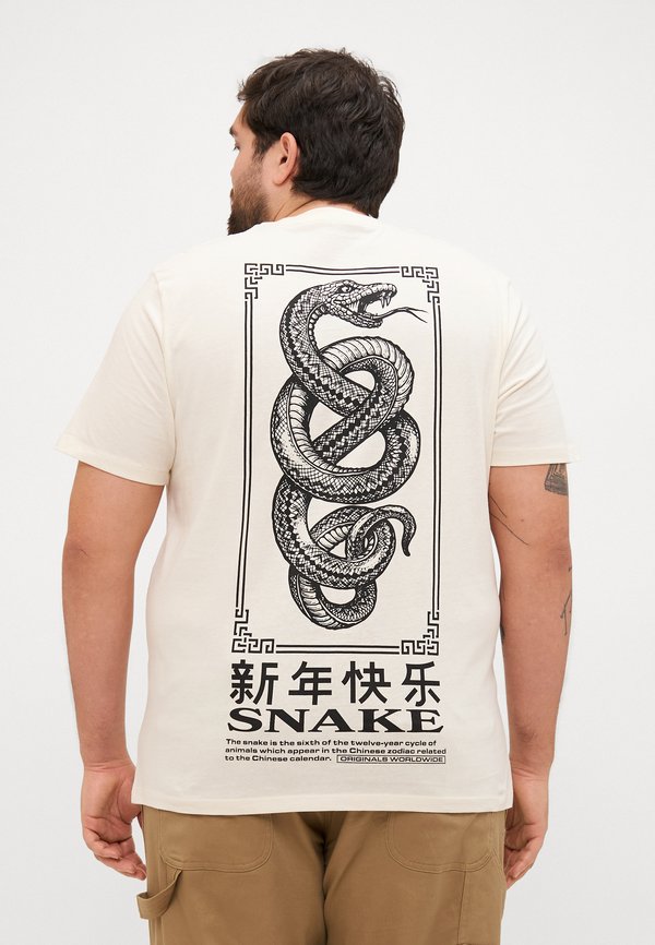 JORSNAKE TEE CREW NECK - Print T-shirt