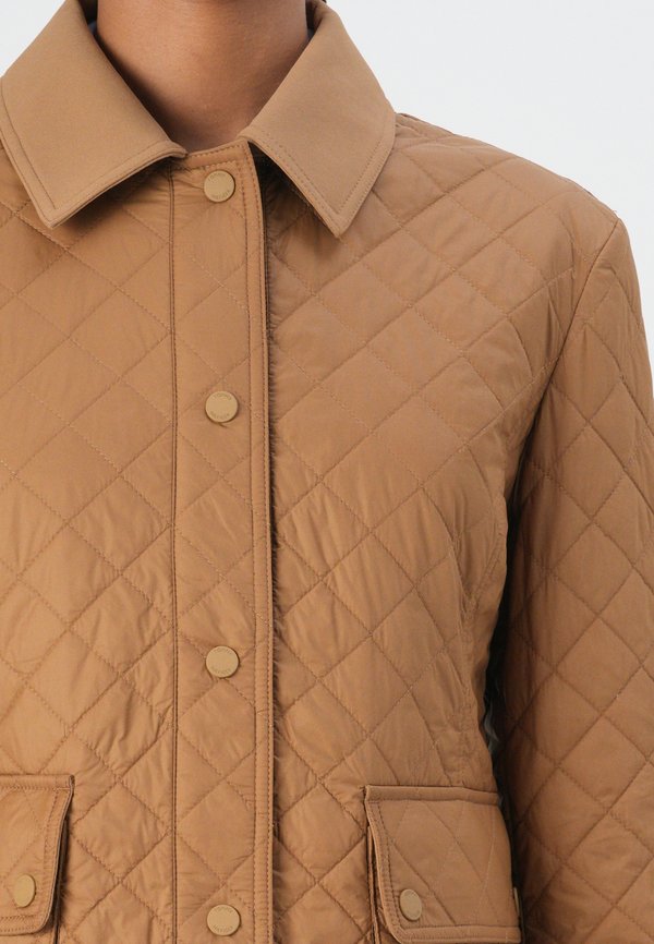 PADDED SLIM QUILTED JACKET - Light jacket - hickory3