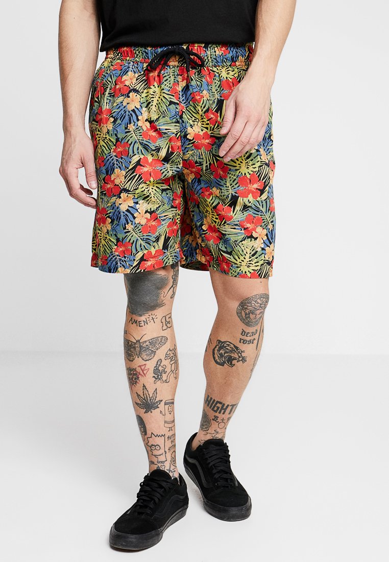 Pantaloncini Uomo Urban Classics New Shorts - Modello TB6297, In Morbida Spugna Di Cotone, Con Tasca Posteriore In Velcro E Coulisse, Grigio