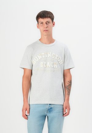 TREND DROP GRAPHIC - T-Shirt print - grey