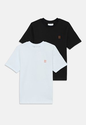 NORREGAARD KIDS UNISEX 2 PACK - T-shirt basique - white/black