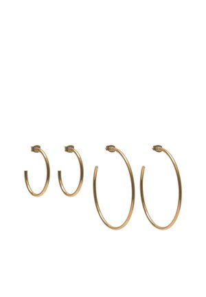 BASIC HOOP - PACK OF 2 - Ohrringe - gold-coloured