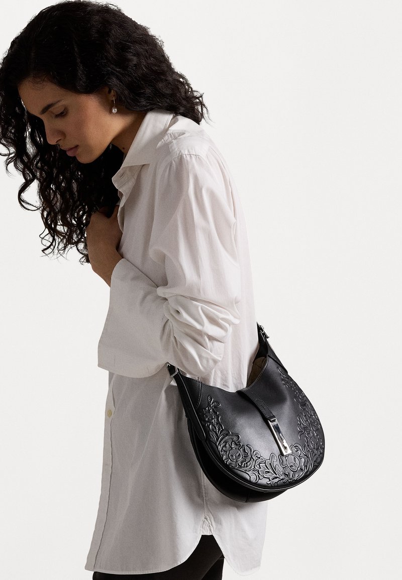 Polo Ralph Lauren POLO ID LEATHER SMALL SHOULDER BAG Handbag