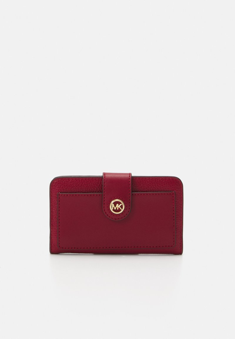 MICHAEL Michael Kors CHARM TAB BIFOLD - Rahakott - deep red