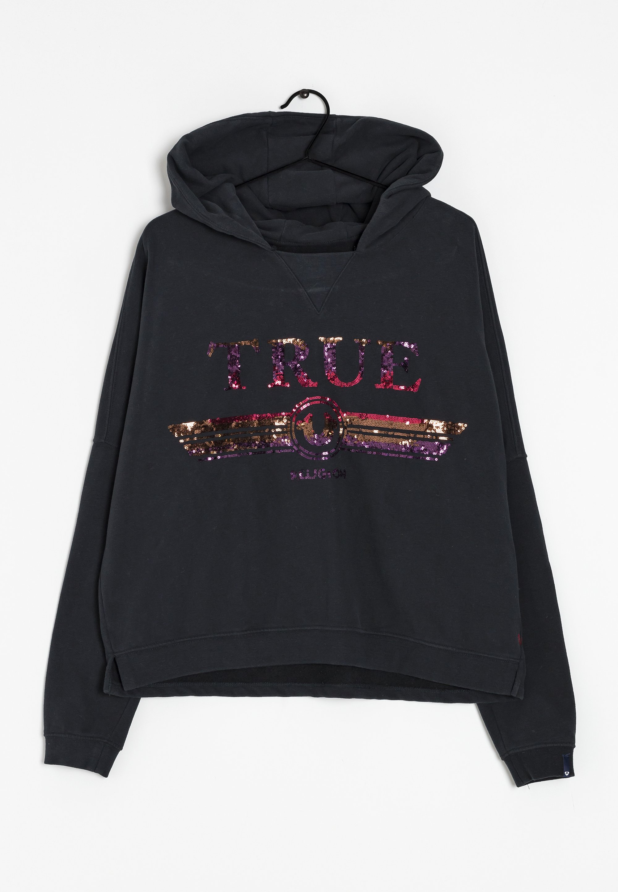 True Religion Hoodie black (Pre-owned)